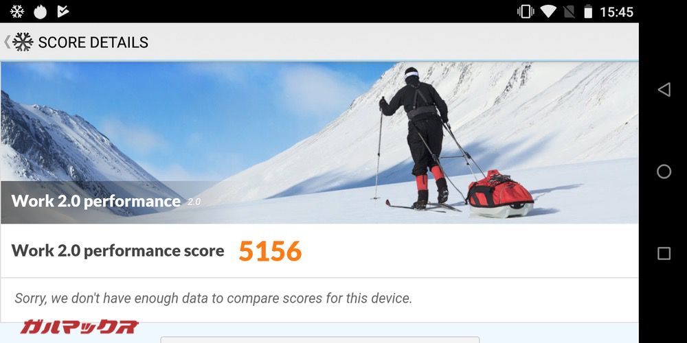 CUBOT King Kong 3のPCMark for Androidの実機スコアは5156点！